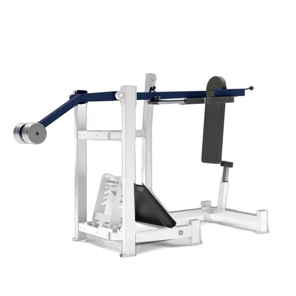 Watson pendulum, white frame with navy arms