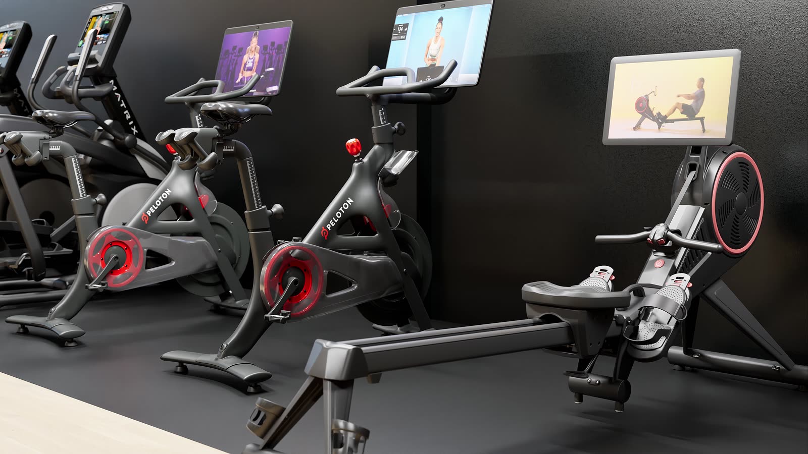 Corporate fitness center · Bay Area: gym design render, view 4